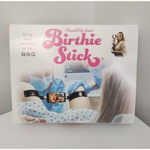 Prank-O Birthie Stick Gag Gift Box, Funny Fake Empty Gift Box 11.25" x 9" x 3.25